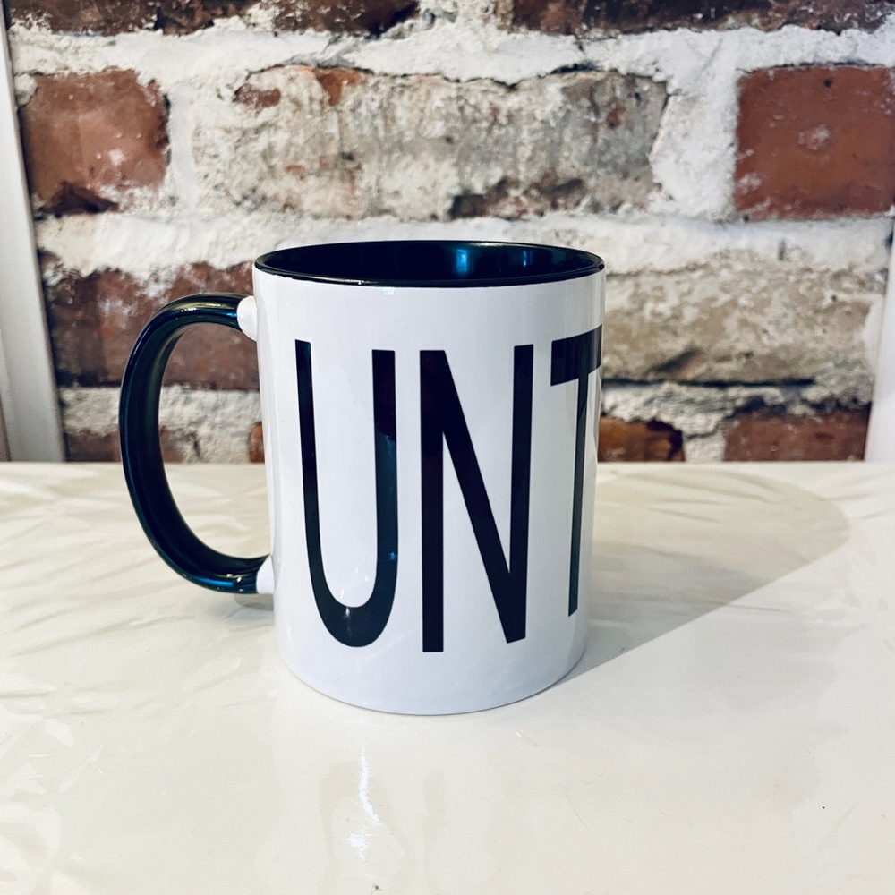 White and Black sarcastic  Mug